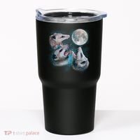 Funny Three Opossom Moon Tumbler thumb 0