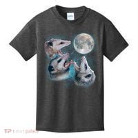 Funny Three Opossom Moon Kids T-Shirt thumb 0