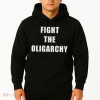Fight The Oligarchy Anti Corruption Resistance Hoodie thumb 2