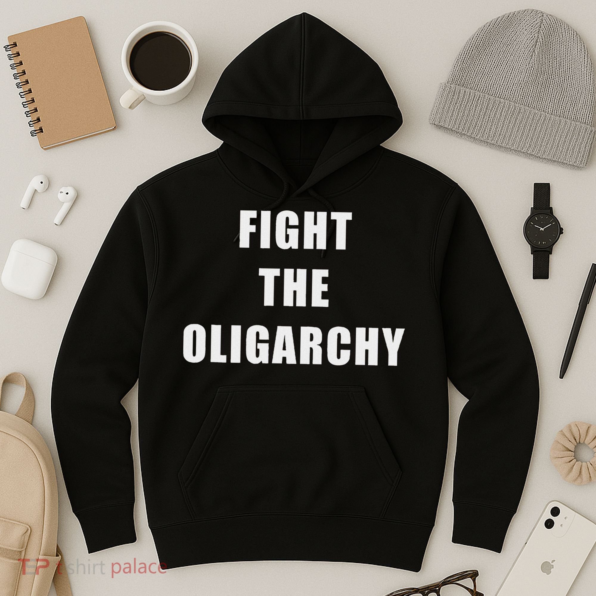 Fight The Oligarchy Anti Corruption Resistance Hoodie
