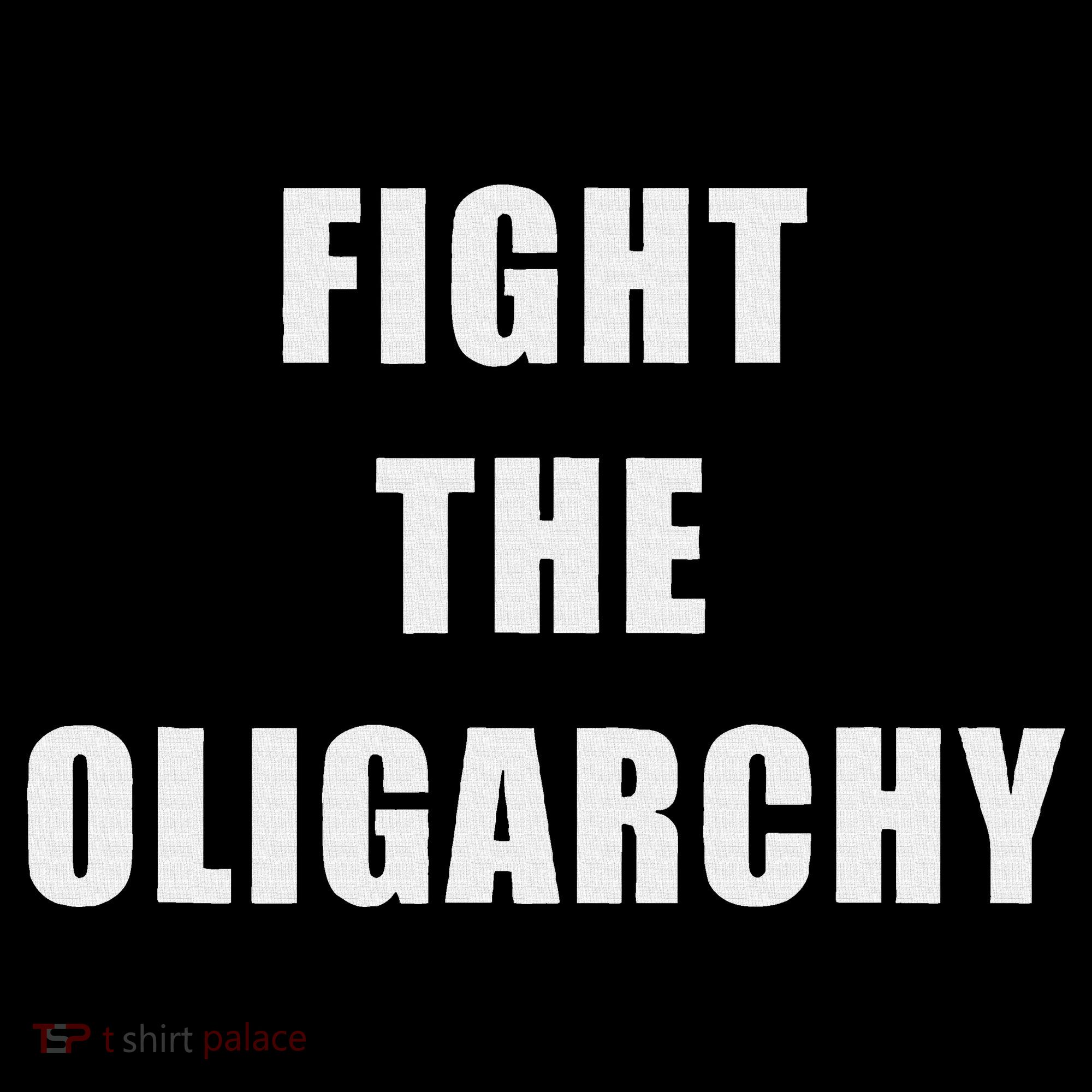 Fight The Oligarchy Anti Corruption Resistance Long Sleeve Shirt