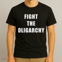 Fight The Oligarchy Anti Corruption Resistance T-Shirt thumb 3