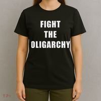 Fight The Oligarchy Anti Corruption Resistance T-Shirt thumb 4