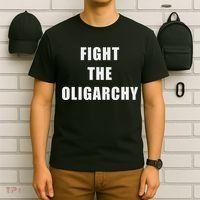 Fight The Oligarchy Anti Corruption Resistance T-Shirt thumb 6