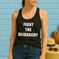Fight The Oligarchy Anti Corruption Resistance Women's Tank Top thumb 2