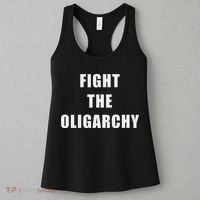 Fight The Oligarchy Anti Corruption Resistance Women's Tank Top thumb 3