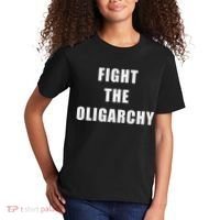 Fight The Oligarchy Anti Corruption Resistance Kids T-Shirt thumb 2