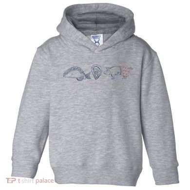 Fish Taco Oyster Ditch Ham Wallet Toddler Hoodie