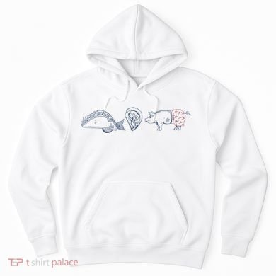 Fish Taco Oyster Ditch Ham Wallet Hoodie