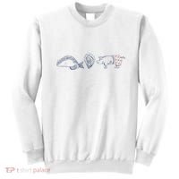 Fish Taco Oyster Ditch Ham Wallet Sweatshirt thumb 0