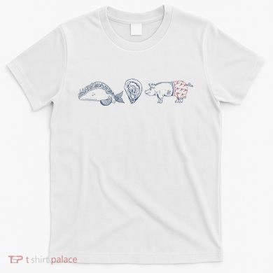 Fish Taco Oyster Ditch Ham Wallet T-Shirt