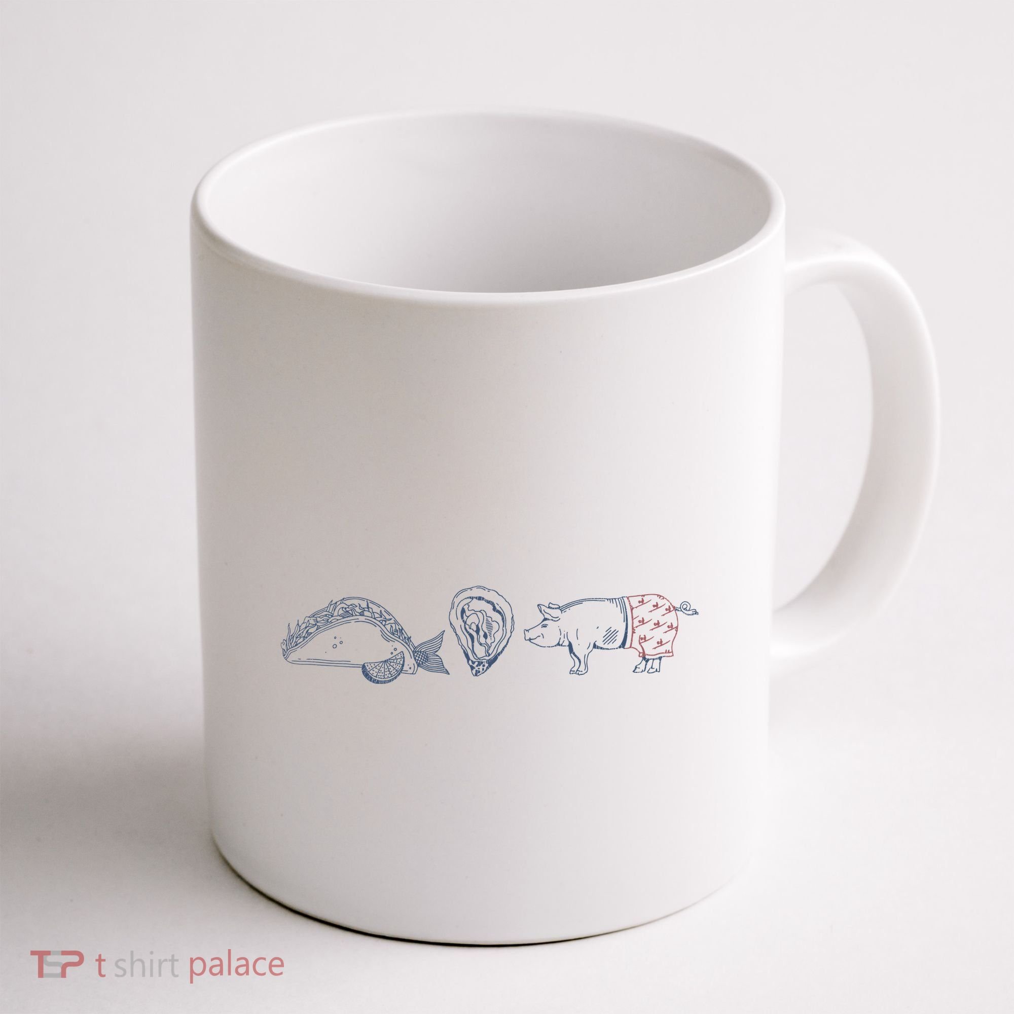 Fish Taco Oyster Ditch Ham Wallet Coffee Mug