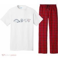 Fish Taco Oyster Ditch Ham Wallet Pajama Set thumb 0