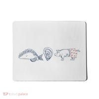 Fish Taco Oyster Ditch Ham Wallet Mousepad thumb 0