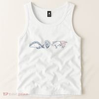 Fish Taco Oyster Ditch Ham Wallet Tank Top thumb 2