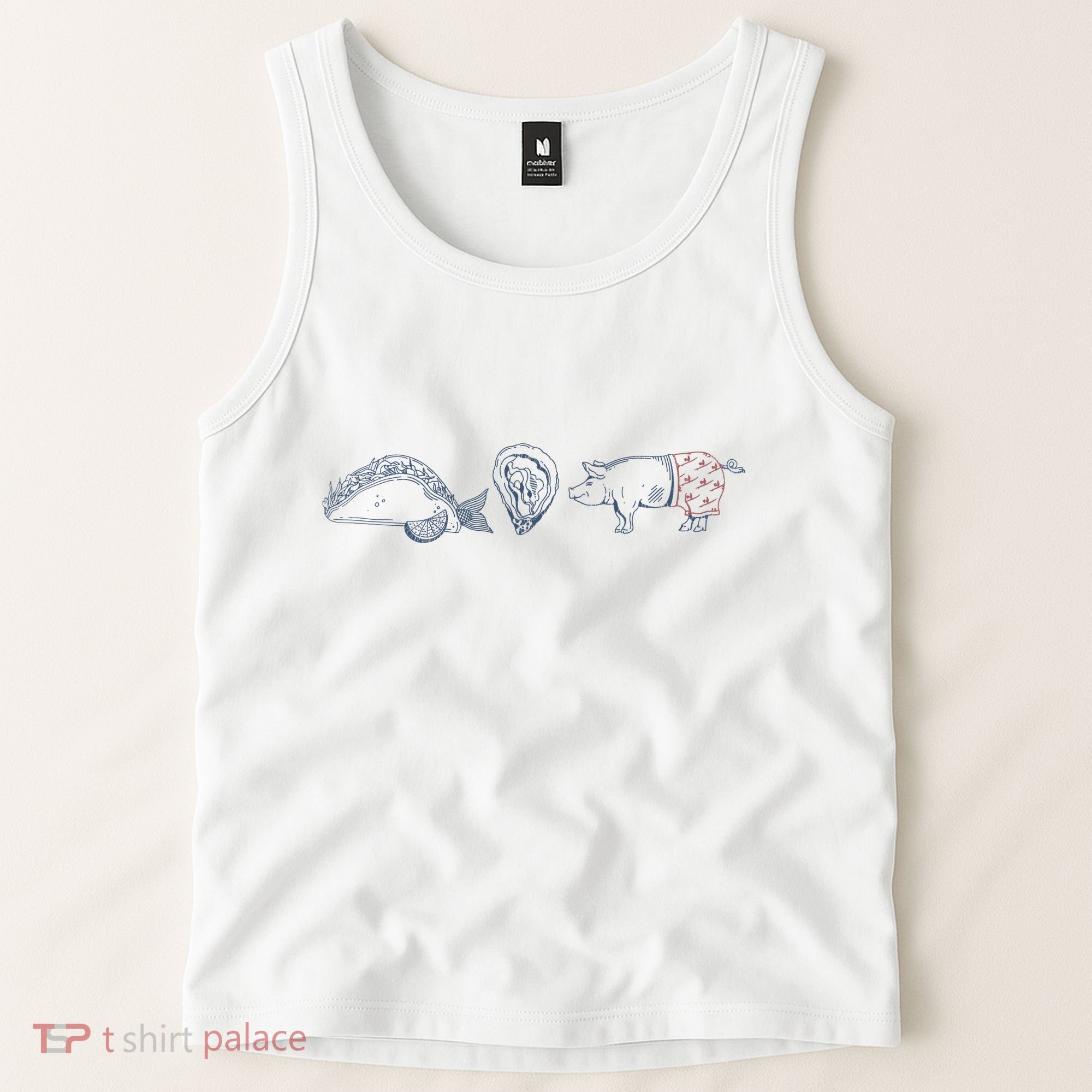 Fish Taco Oyster Ditch Ham Wallet Tank Top