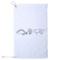 Fish Taco Oyster Ditch Ham Wallet Golf Towel thumb 0