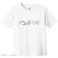 Fish Taco Oyster Ditch Ham Wallet Toddler T-Shirt thumb 0