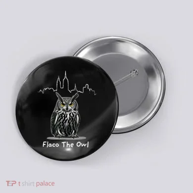 Flaco The Owl Button