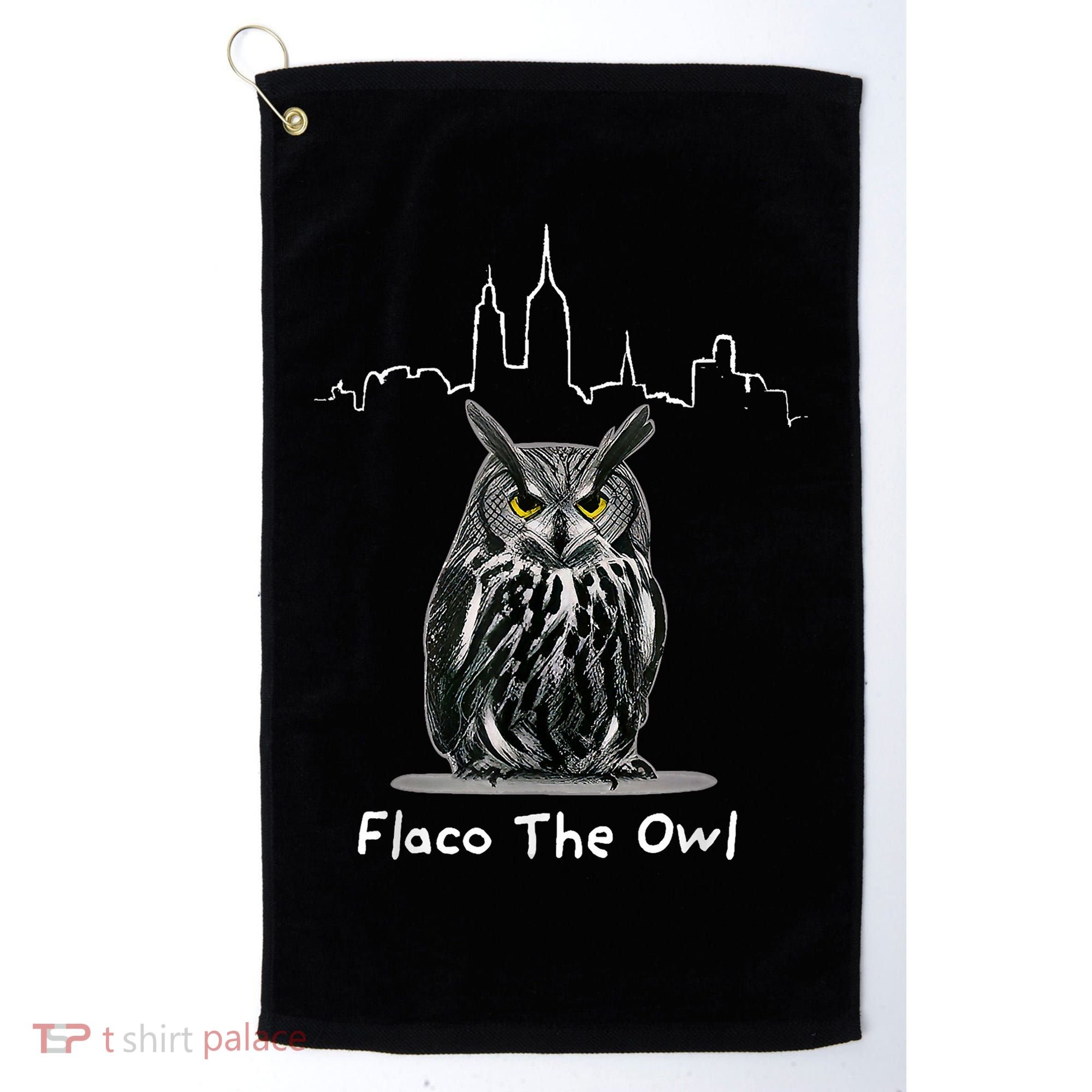 Flaco The Owl Golf Towel