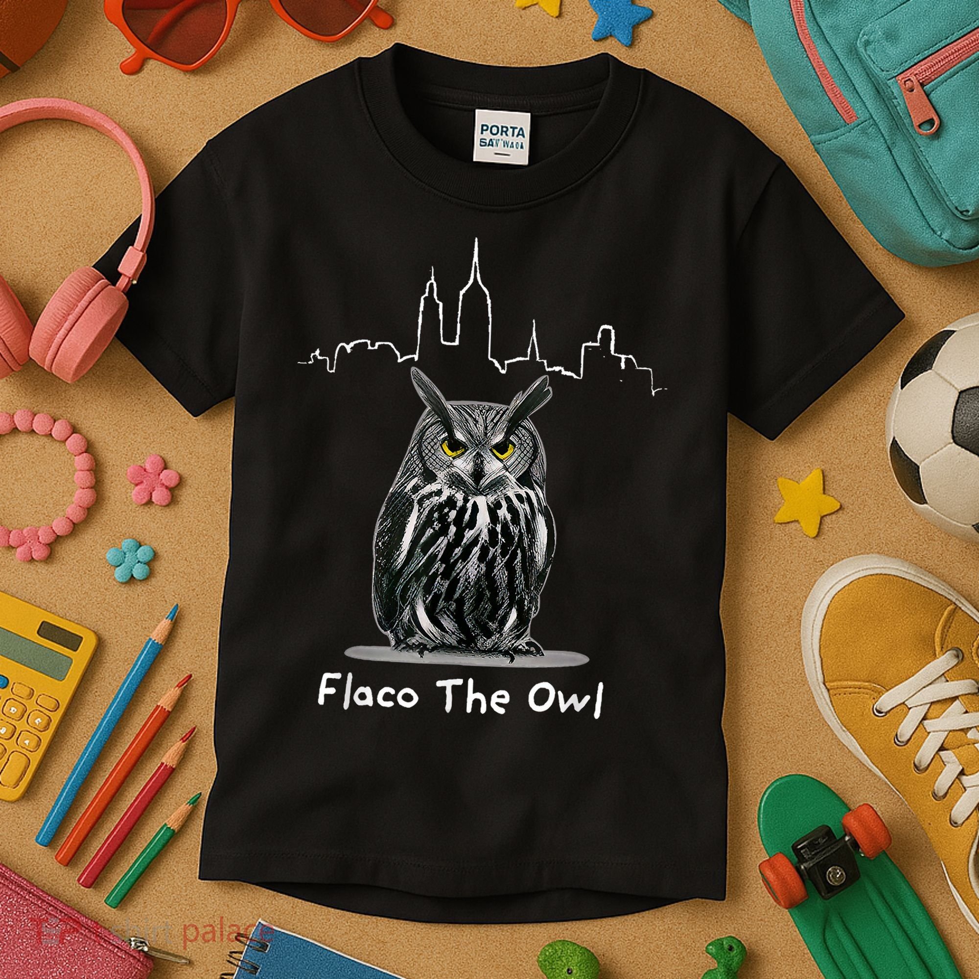 Flaco The Owl Kids T-Shirt