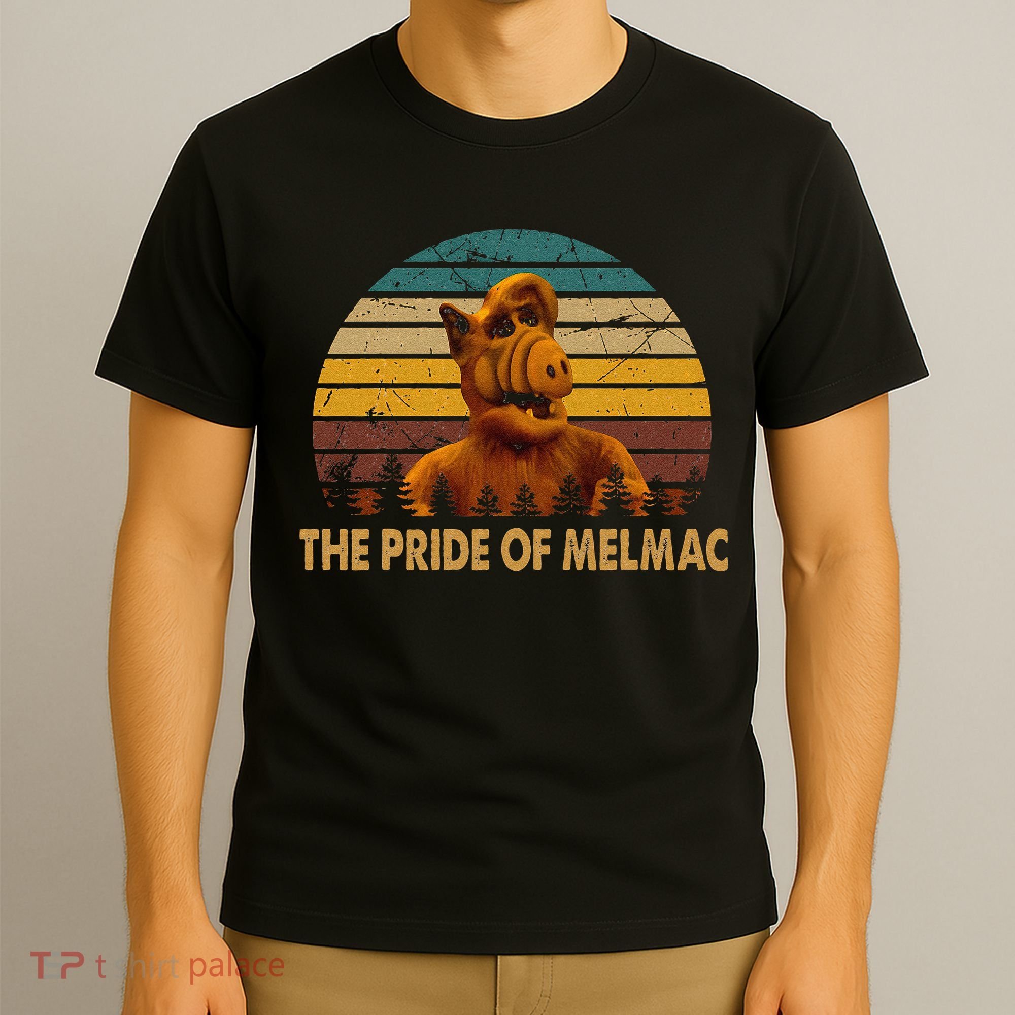 Funny The Pride Of Melmac Alf Alien Vintage Gift T-Shirt