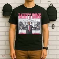 Funny Trump Pink Daddys Home  Trump 2024 T-Shirt thumb 6