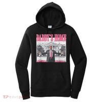 Funny Trump Pink Daddys Home  Trump 2024 Women's Hoodie thumb 0