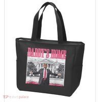 Funny Trump Pink Daddys Home  Trump 2024 Tote Bag thumb 3
