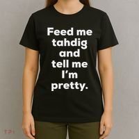 Funny Tahdig Persian Food Iran Iranian Foodie Gift T-Shirt thumb 4