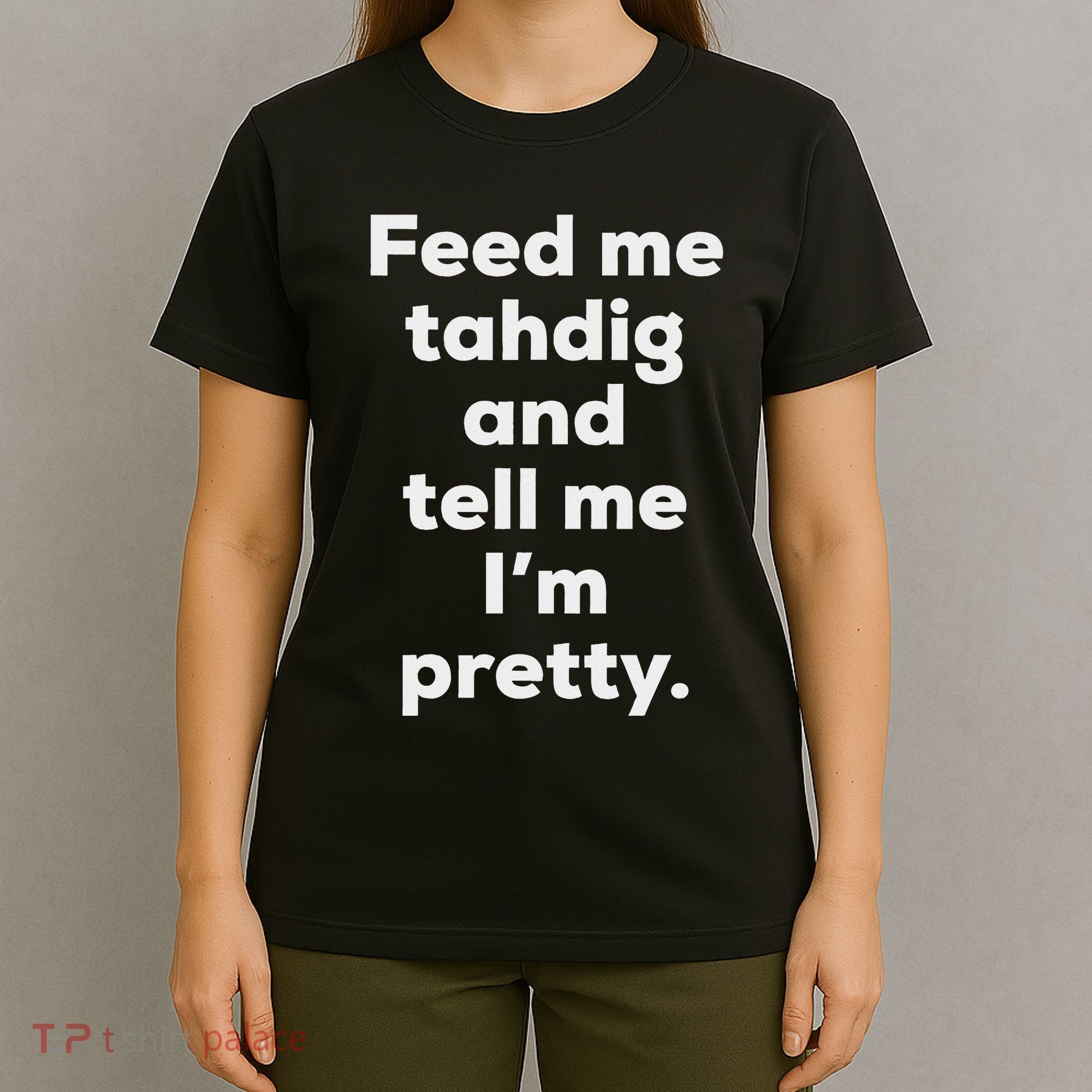 Funny Tahdig Persian Food Iran Iranian Foodie Gift T-Shirt