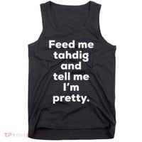 Funny Tahdig Persian Food Iran Iranian Foodie Gift Tank Top thumb 0