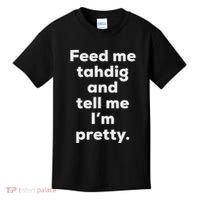Funny Tahdig Persian Food Iran Iranian Foodie Gift Kids T-Shirt thumb 0