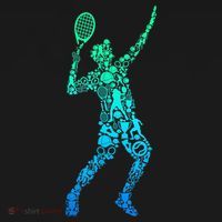 Funny Tennis Player Gift Pajama Set thumb 2