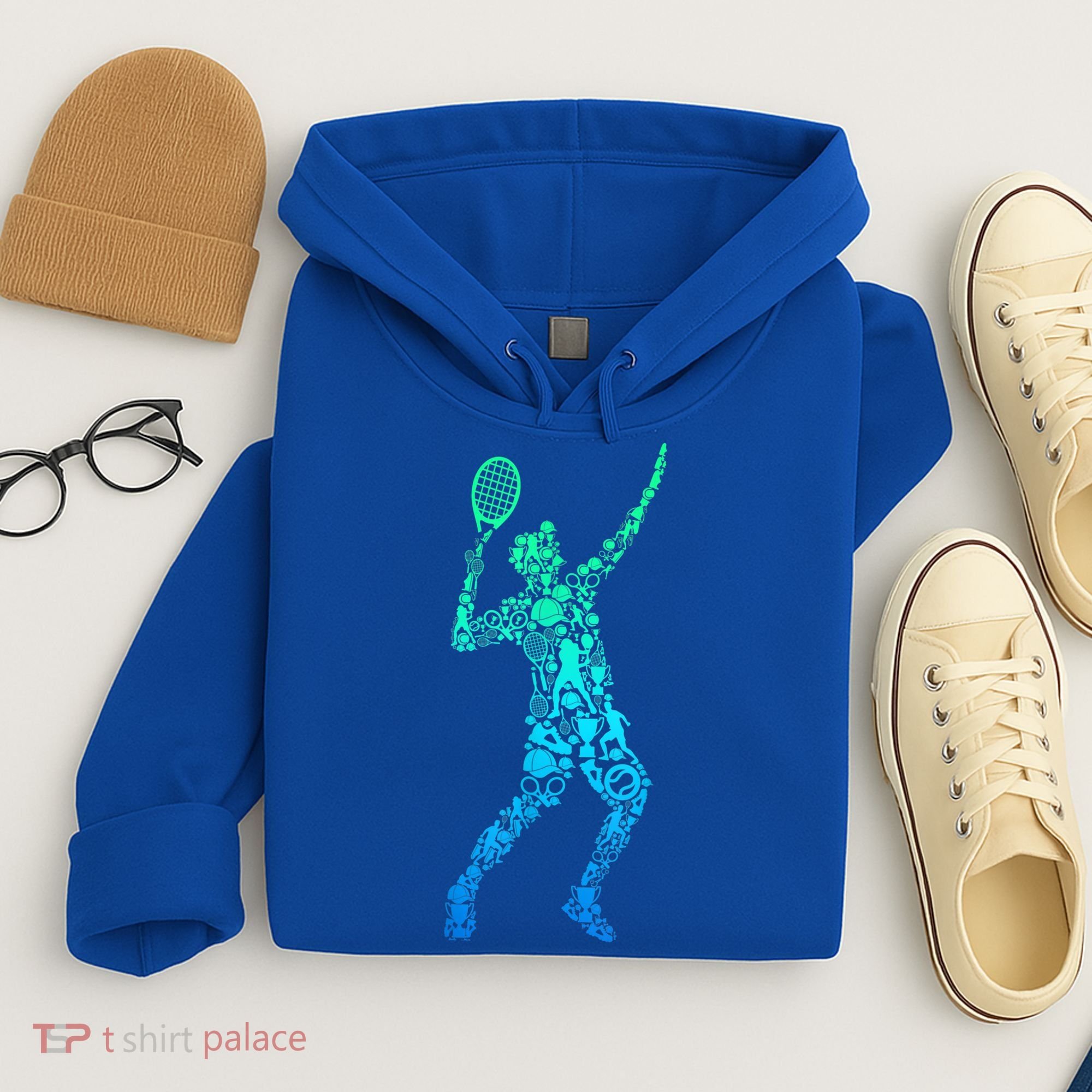 Funny Tennis Player Gift Hoodie