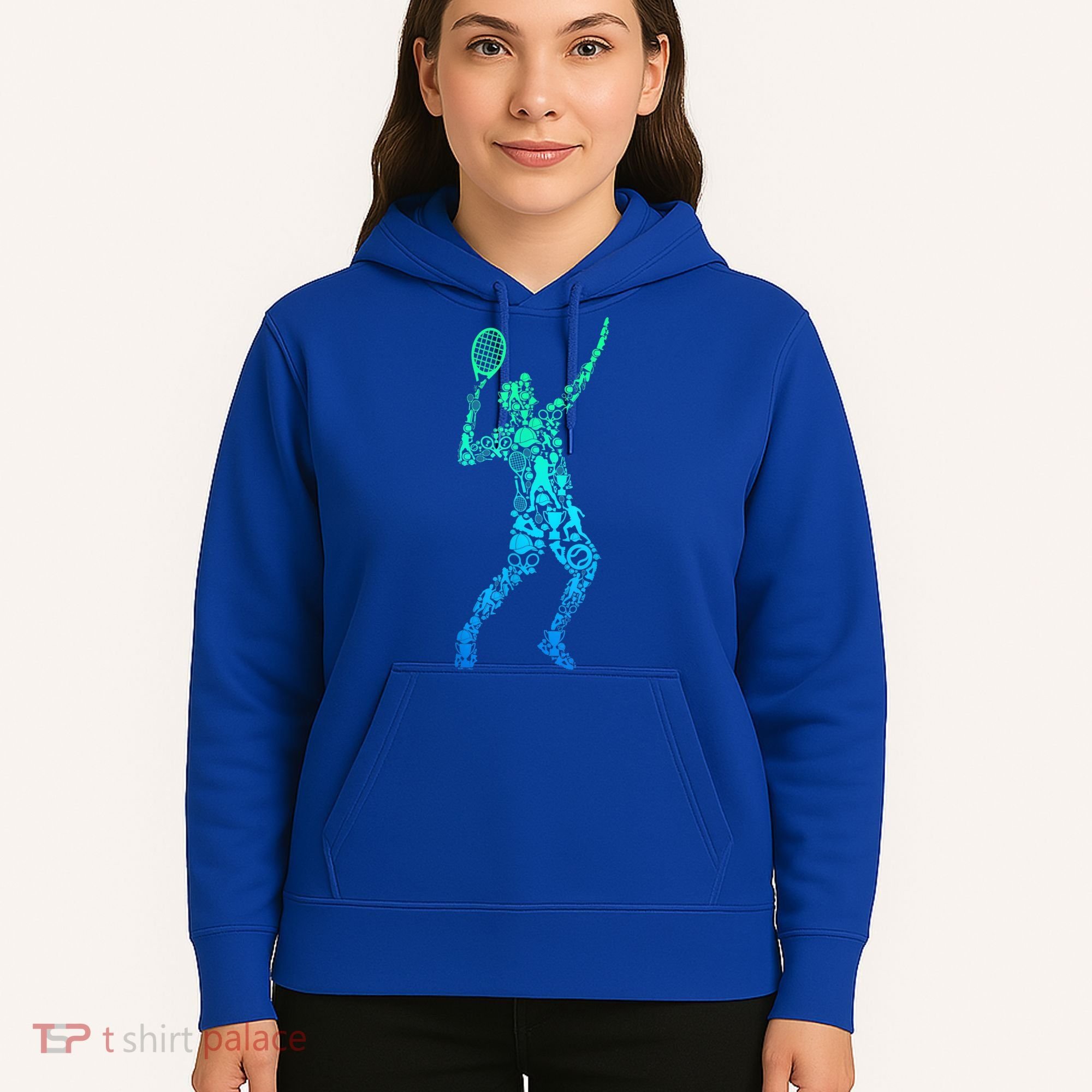 Funny Tennis Player Gift Hoodie
