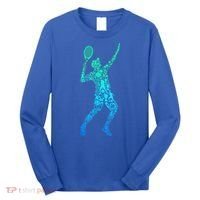 Funny Tennis Player Gift Long Sleeve Shirt thumb 0
