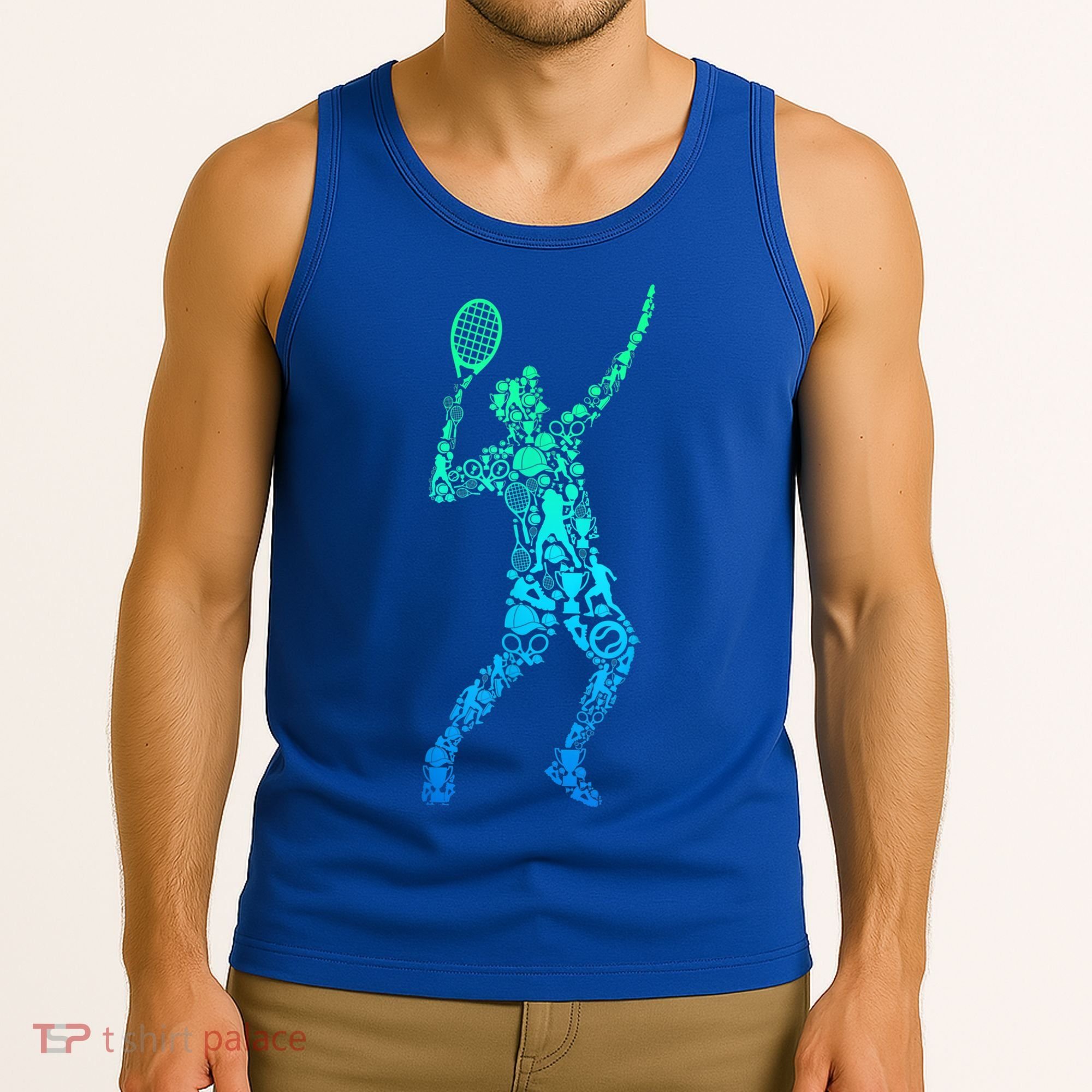 Funny Tennis Player Gift Tank Top