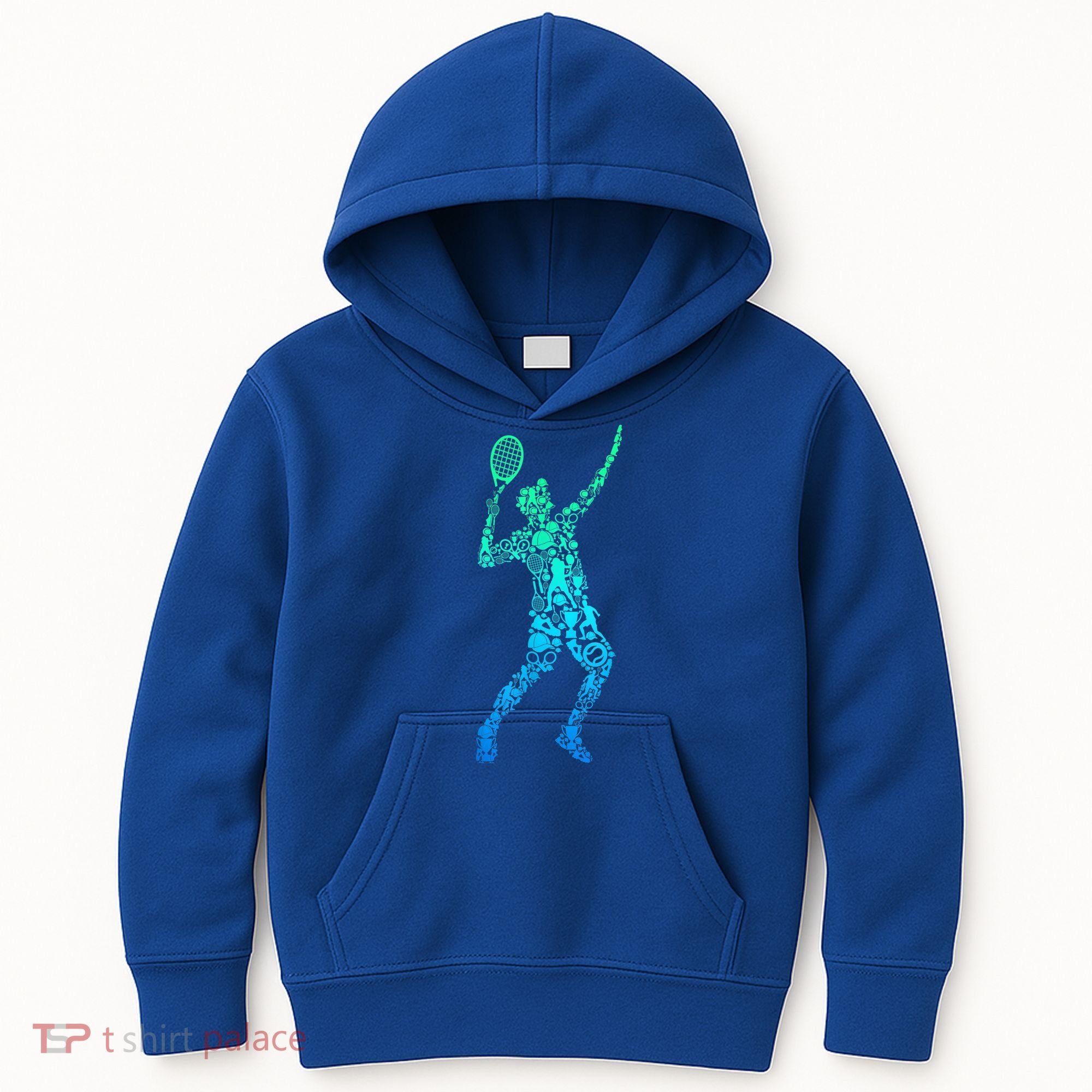 Funny Tennis Player Gift Kids Hoodie
