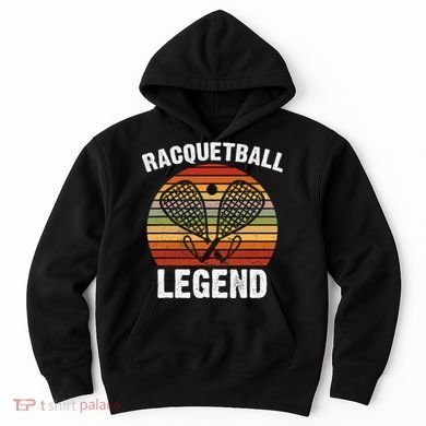 Funny Tennis Player Racket Ball Game Gift Hoodie