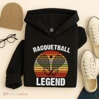 Funny Tennis Player Racket Ball Game Gift Hoodie thumb 4