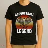 Funny Tennis Player Racket Ball Game Gift T-Shirt thumb 3