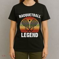 Funny Tennis Player Racket Ball Game Gift T-Shirt thumb 4