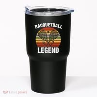 Funny Tennis Player Racket Ball Game Gift Tumbler thumb 0
