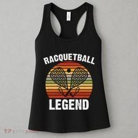 Funny Tennis Player Racket Ball Game Gift Women's Tank Top thumb 3