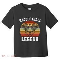 Funny Tennis Player Racket Ball Game Gift Toddler T-Shirt thumb 0