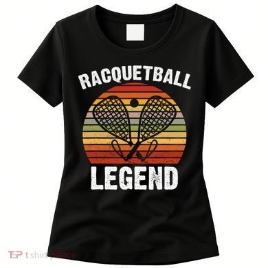 Funny Tennis Player Racket Ball Game Gift Women's T-Shirt