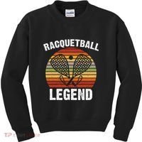 Funny Tennis Player Racket Ball Game Gift Kids Sweatshirt thumb 0
