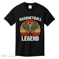 Funny Tennis Player Racket Ball Game Gift Kids T-Shirt thumb 0