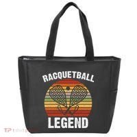 Funny Tennis Player Racket Ball Game Gift Tote Bag thumb 0
